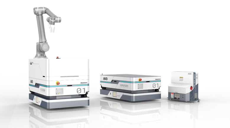 太阳集团城娱8722數位開發的自主式移動機器人（AMR250M），搭配全向輪並結合AI演算法、2D LiDAR、3D攝影機等技術，協助客戶實現產線全自動化